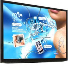 Рекламная панель (медиакомплекс) VR-LG 500P, 50 дюймов купить оптом и в розницу в магазине www.videoramki.ru